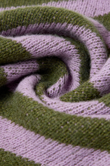 Schal Dreieck Garden Green Pale Violet