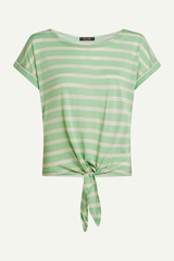 gestreiftes und hellgrünes und mintgrünes leichtes T-Shirt für den Sommer von King Louie im Youmee.market Bern