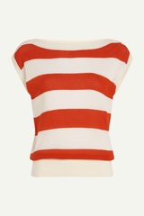 Top Eva Knit Capella Spicy Orange