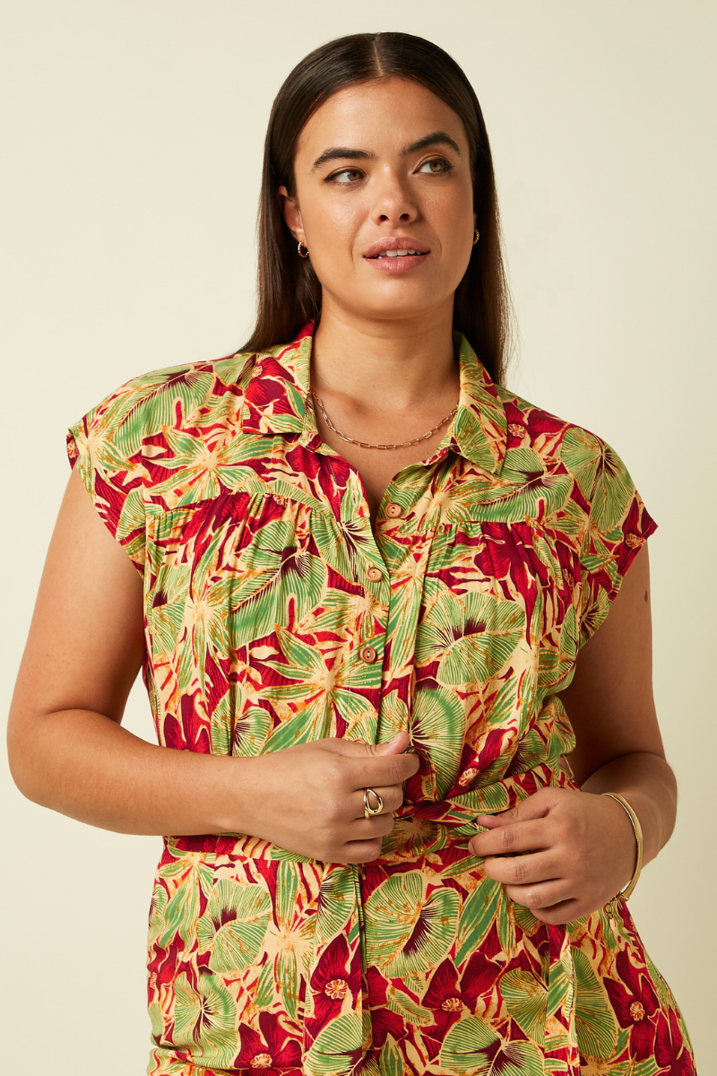 Jumpsuit mit Blumenmuster für den Sommer von King Louie im Youmee.market Bern