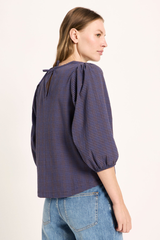 Bluse OCS Blue Brown