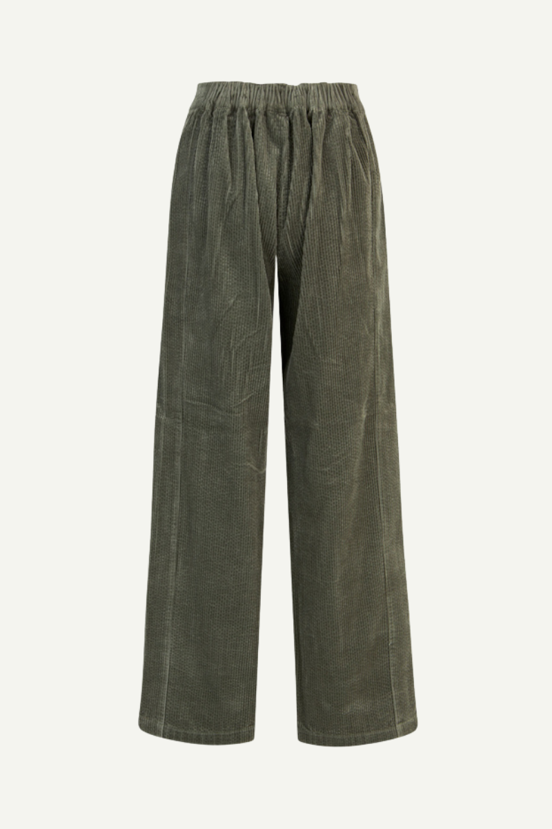 Palazzo-Hose manchester cord in olivegrün von mbyM im youmee.market in Bern 