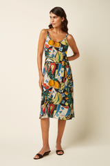 Sommerkleid mit Retroprint von King Louie im Youmee.market Bern