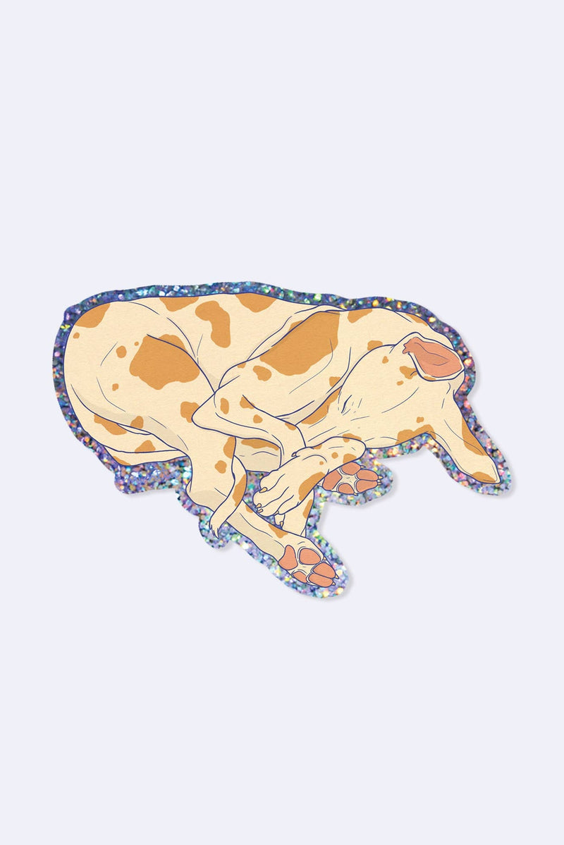 Sticker "sleepy dog"