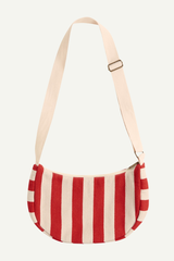 Grosse Bauchtasche für den Sommer mit rot-weissen Streifen von King Louie im Youmee.market Bern