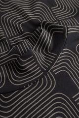Top Roll With It Turtleneck Black
