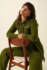Jumpsuit Mia Baby Cord Posey Green