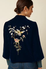 Jacke Noor Gamine Evening Blue