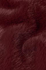 Weste Viva Silver Fur Porto Red