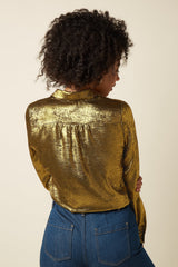 Bluse Maisie Flambe Gold