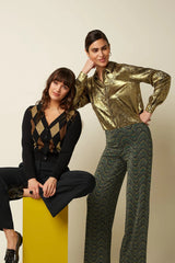Bluse Maisie Flambe Gold
