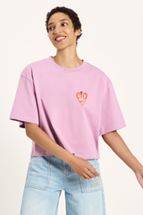 Oversized Statementshirt Berry