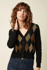 Cardigan V-Glim Black