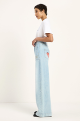 Jeans Wide Tode Light Blue Denim