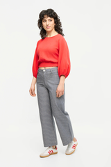 Bluse Float Time Fiery Red