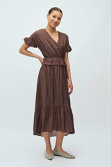 Kleid Gunnvor-M Chocolate Brown