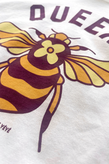 T-Shirt Queen Bee Ecru