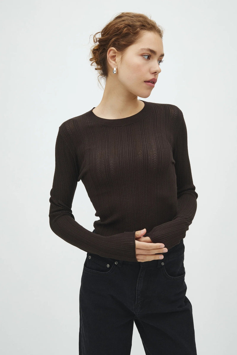 Pullover Tourbonna-M Adora Java