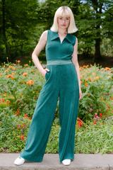 Jumpsuit Retro Motion Rain Forest