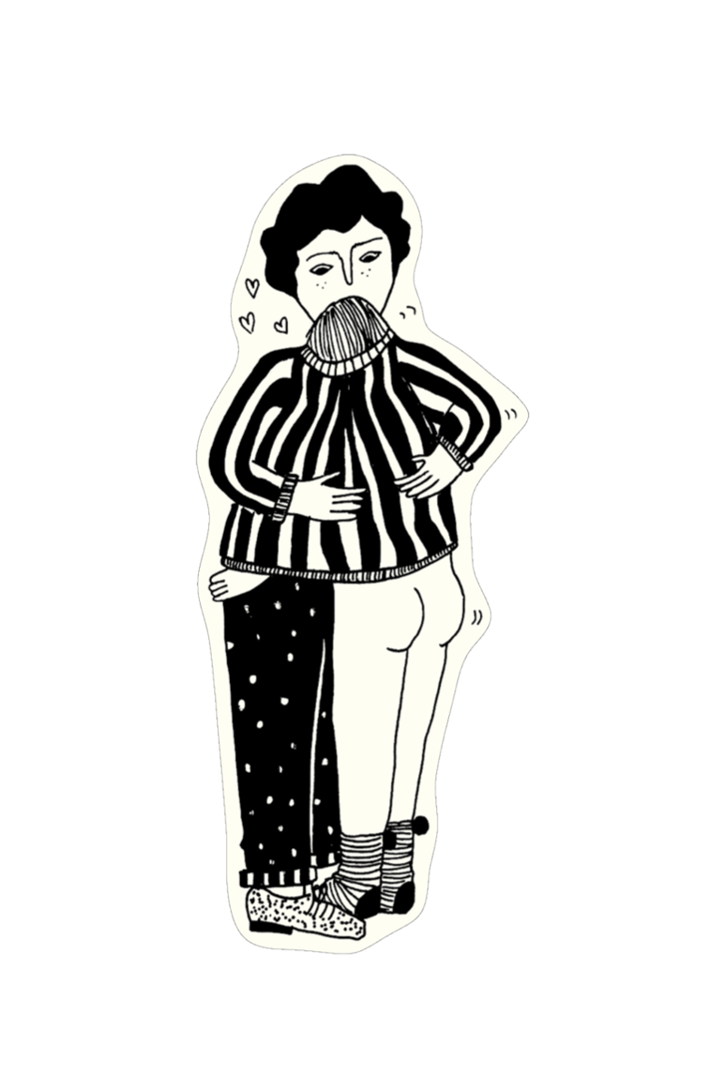 Sticker "Sweater Hug"
