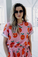 T-Shirt Boxy Oranges