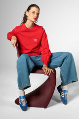 Pullover Lover Lover Sweatshirt Red
