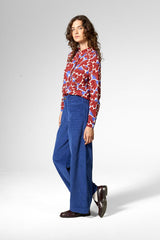 Bluse What The Fleur Red