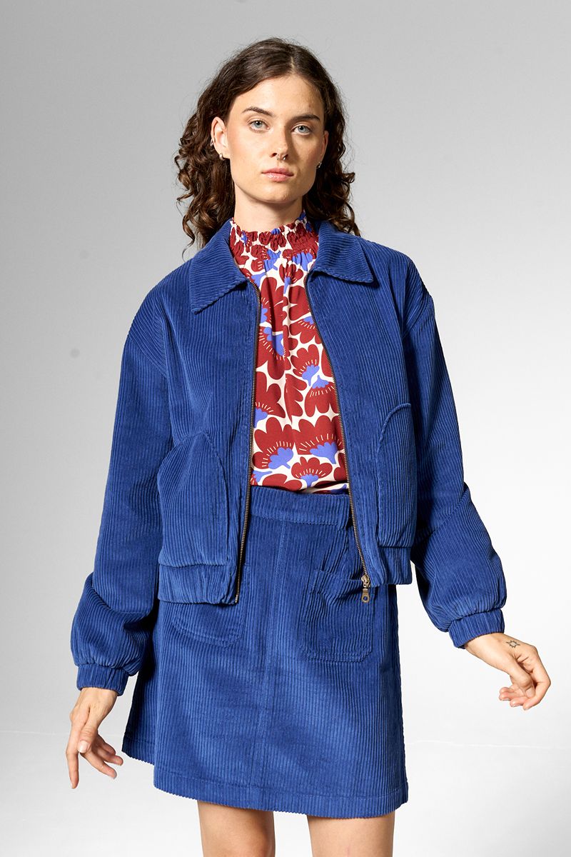 Jacke Rib n Roll Blue