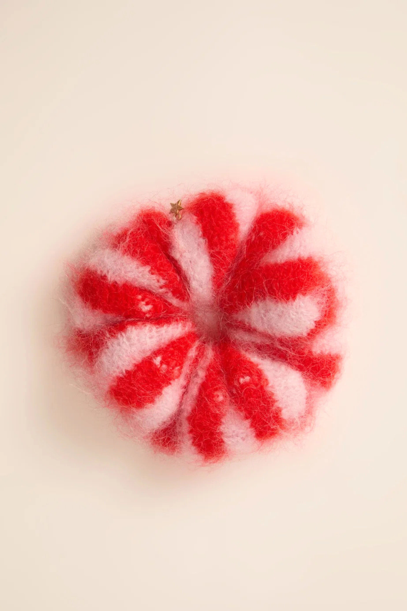 Scrunchie Alric Rouge / Dragee