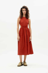 Kleid Cuadrito Kin Orangered