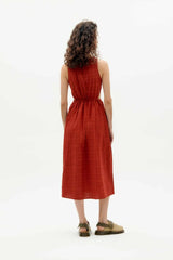 Kleid Cuadrito Kin Orangered