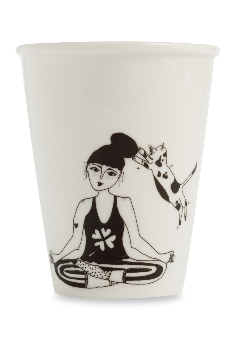 Tasse "Zen Cat"