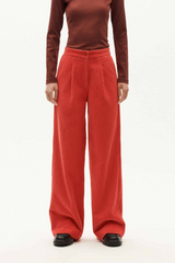 Hose Goji Corduroy Manolita Red