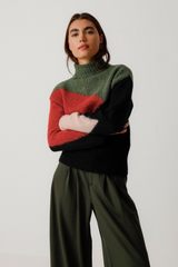 Pullover Aitza Deep Green