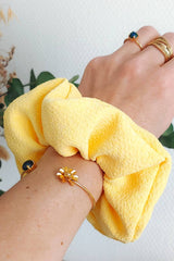 Scruncie - Structured Yellow Lemon