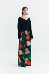 Hose Hedda Bloom Print Multicolor