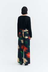 Hose Hedda Bloom Print Multicolor