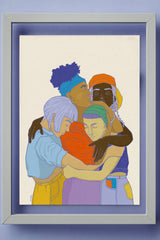Kunstdruck "togetherness"