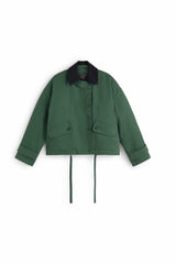 Jacke Norma Dark Green And Navy Multicolor