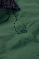 Jacke Norma Dark Green And Navy Multicolor