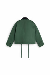 Jacke Norma Dark Green And Navy Multicolor