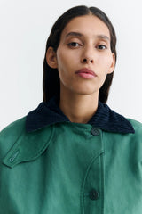 Jacke Norma Dark Green And Navy Multicolor