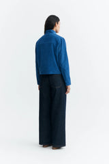Jacke Delia Delft Blue Corduroy