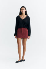 Rock Kimmy Mahogany Corduroy Brown