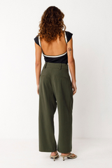 Hose Pantalon Esti Bottle Green