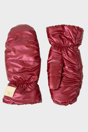 Handschuh-Fäustlinge Metallic Red
