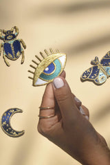 Bügelbild Patch Golden Eye