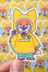 Sticker „Kiki - Rain Cape“