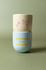 Sisi Becher "Coffee For Mama Blue"