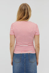 T-shirt Julie-M GG Stripe Flame Scarlet Stripe